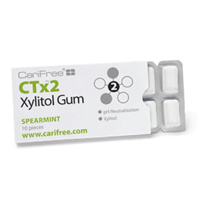 CariFree CTx2 Xylitol Gum - Spearmint - 200ct